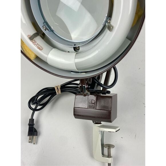 Vtg Underwriters Laboratories Medical Portable Magnifying Lamp LTS E78751 wClamp - Picture 11 of 12
